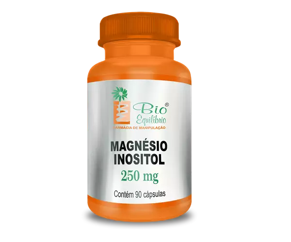 Magnésio Inositol 250mg 60 Cápsulas
