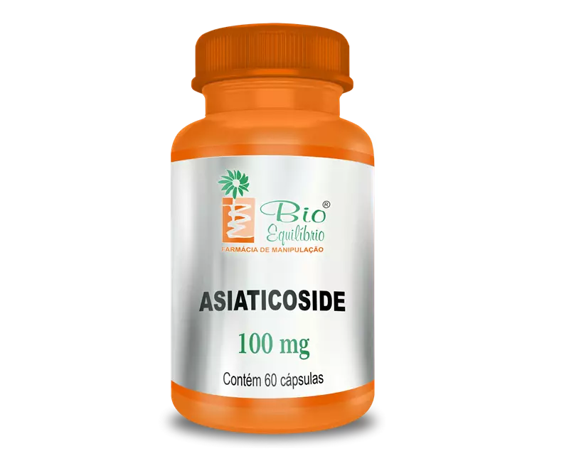 Asiaticoside 10mg 60 Cápsulas