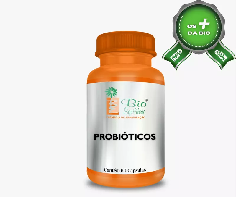 Probióticos - 60 Cápsulas